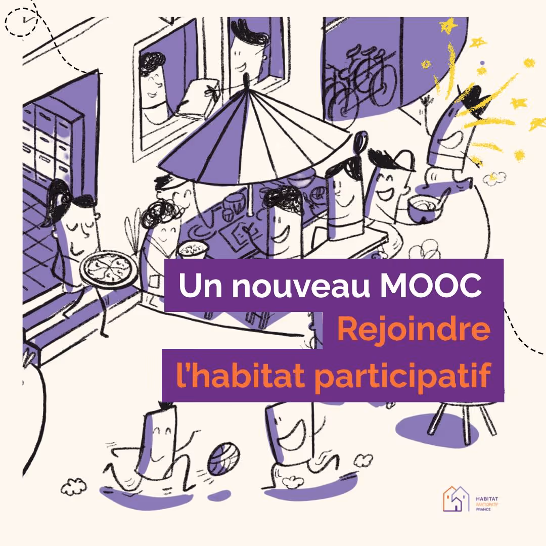 Illustration du MOOC Rejoindre l'habitat participatif de Habitat Participatif France