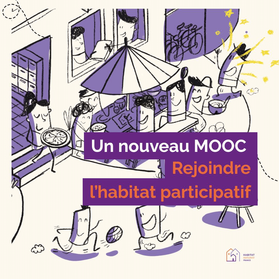Illustration du MOOC Rejoindre l'habitat participatif de Habitat Participatif France