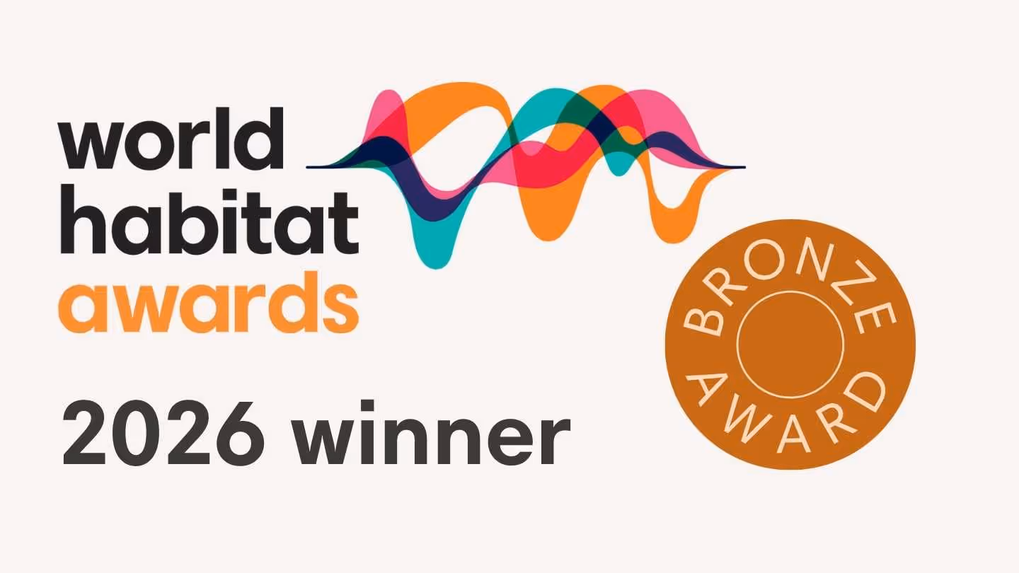 Badge du world habitat bronze award