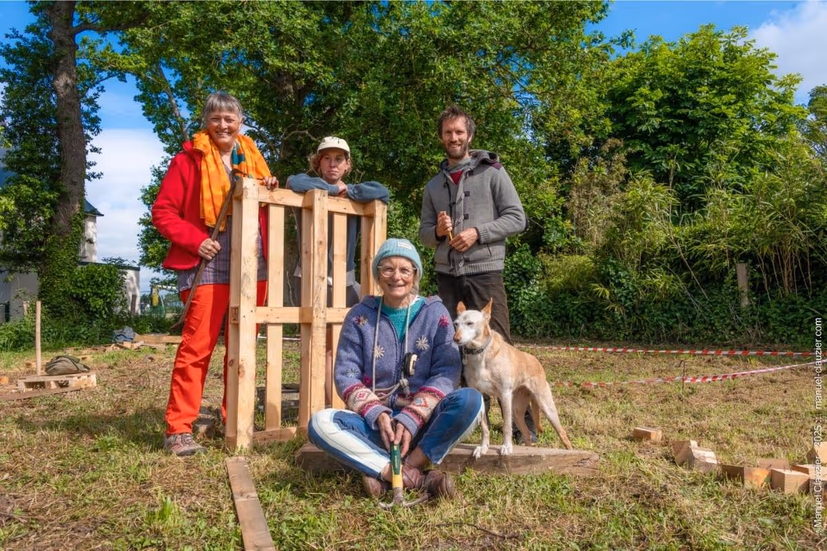 Les habitants en chantier