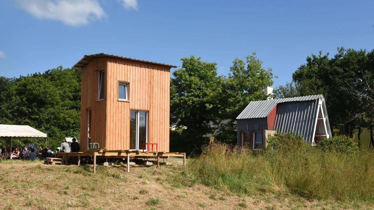 Inauguration du hameau léger de Commana