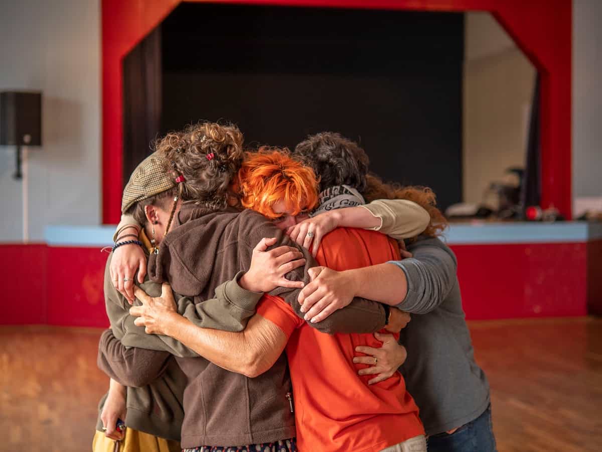 Collectif dans un moment de connexion