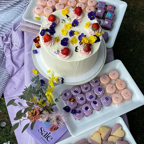 Custom desserts made for a corporate event.