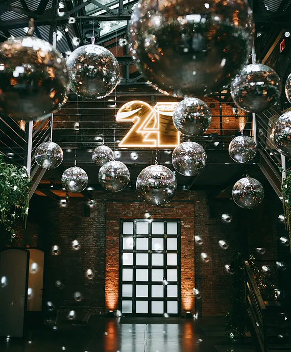 A Milestone Birthday event planned and catered by Bartleby & Sage. 