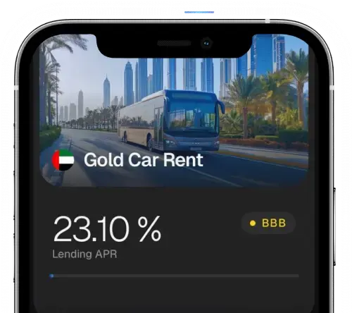 The interface on the phone screen
