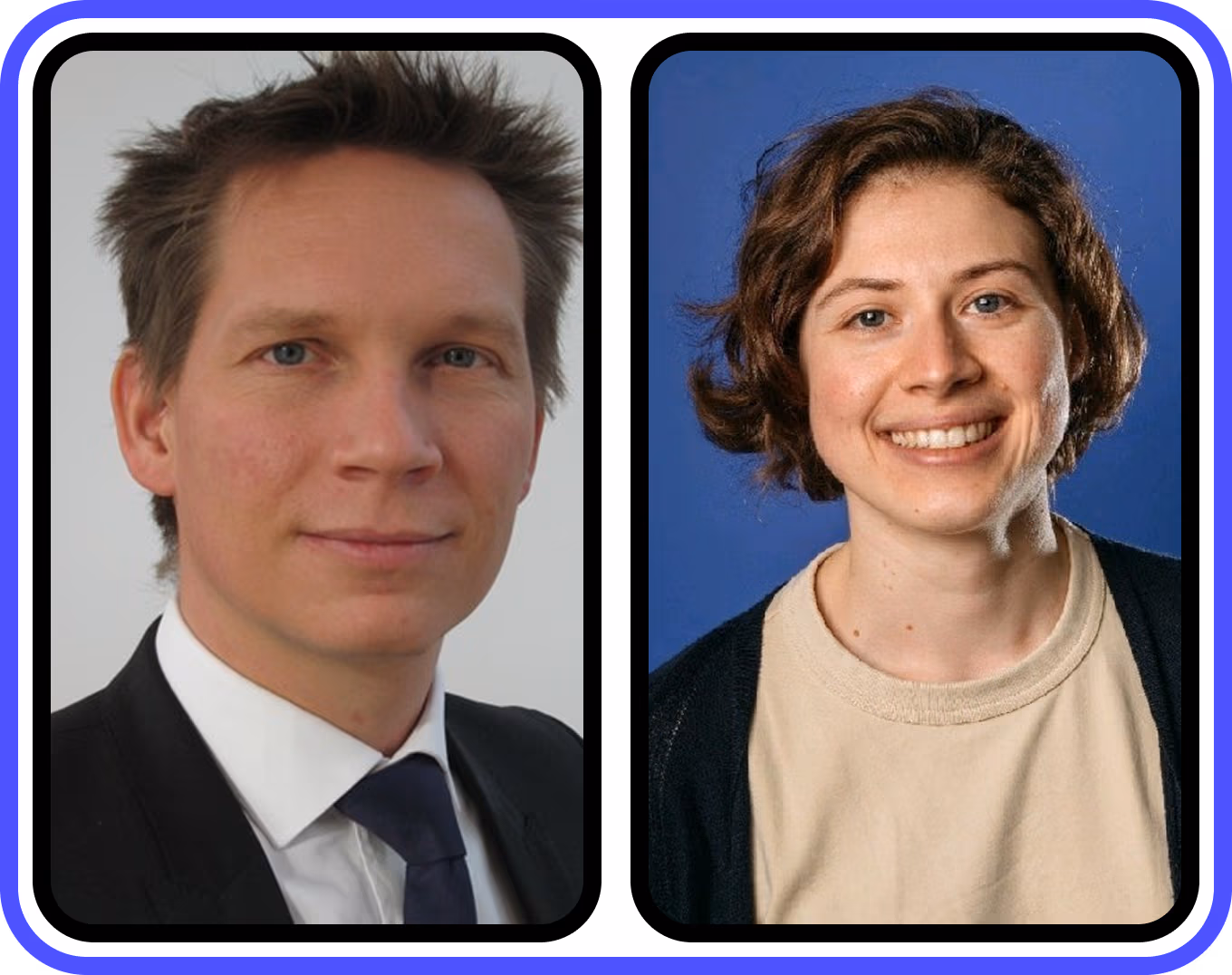Pauline, responsable du service client Matera Gestion Locative et Christophe Duprat, Président de Qlower
