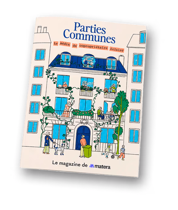 Illustration Magazine Parties communes