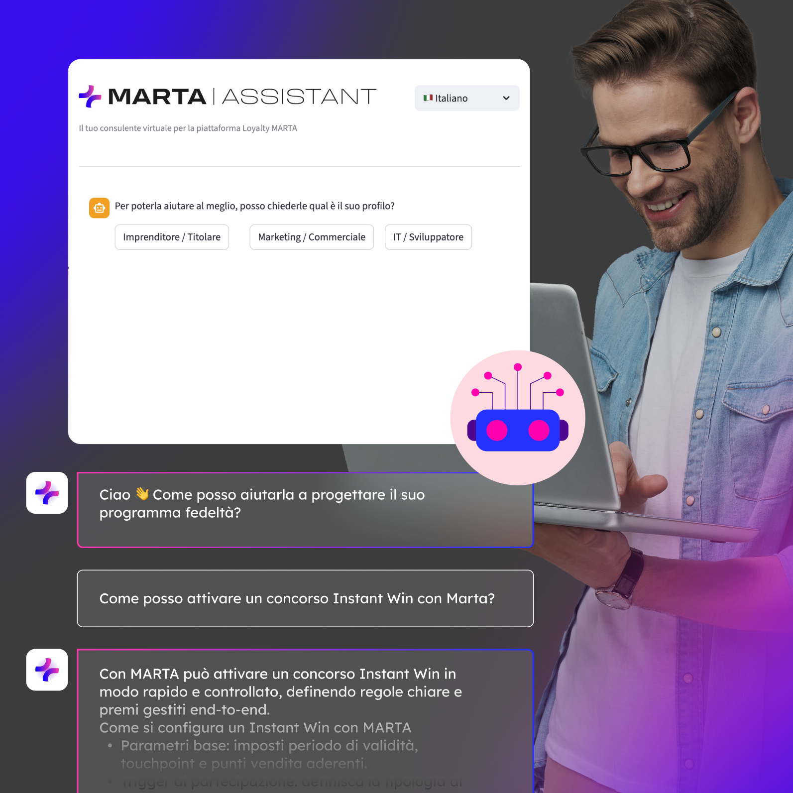 Chatbot aperto