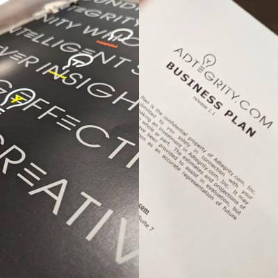 Original Adtegrity Business Plan