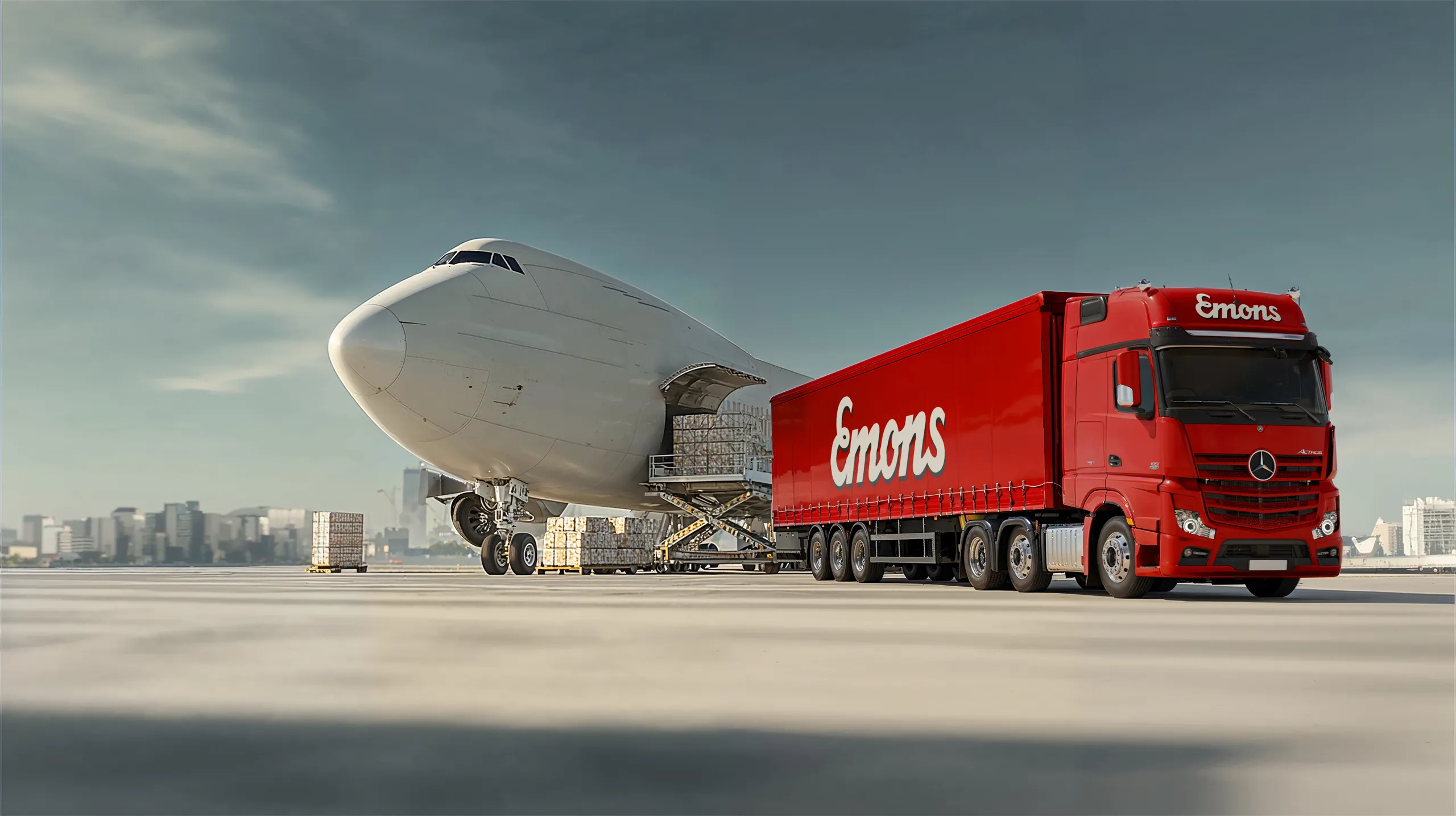 Emons Air & Sea Frankfurt – Luftfracht am Flughafen FRA