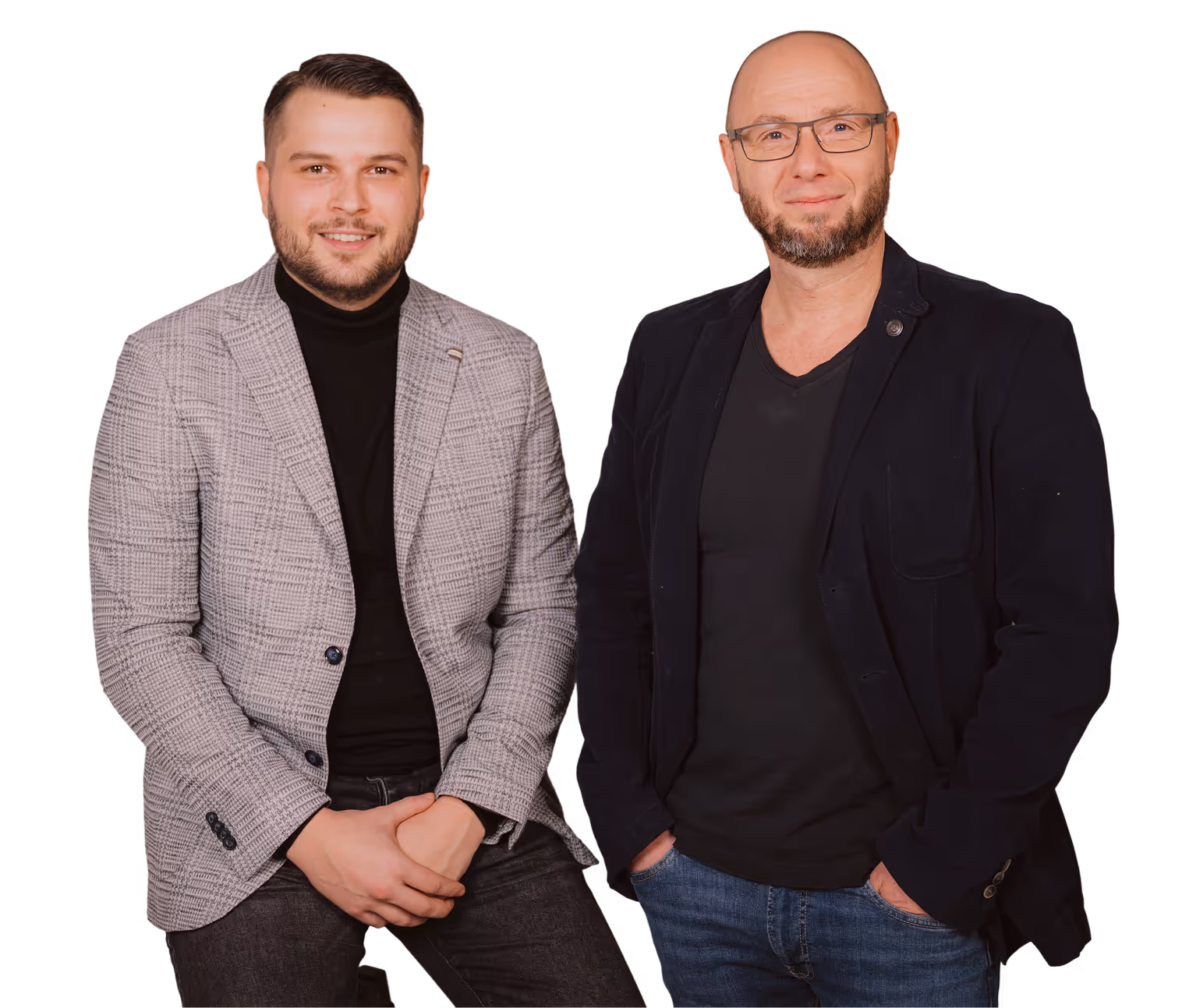 Niko Vrkic und Sascha Friedmann