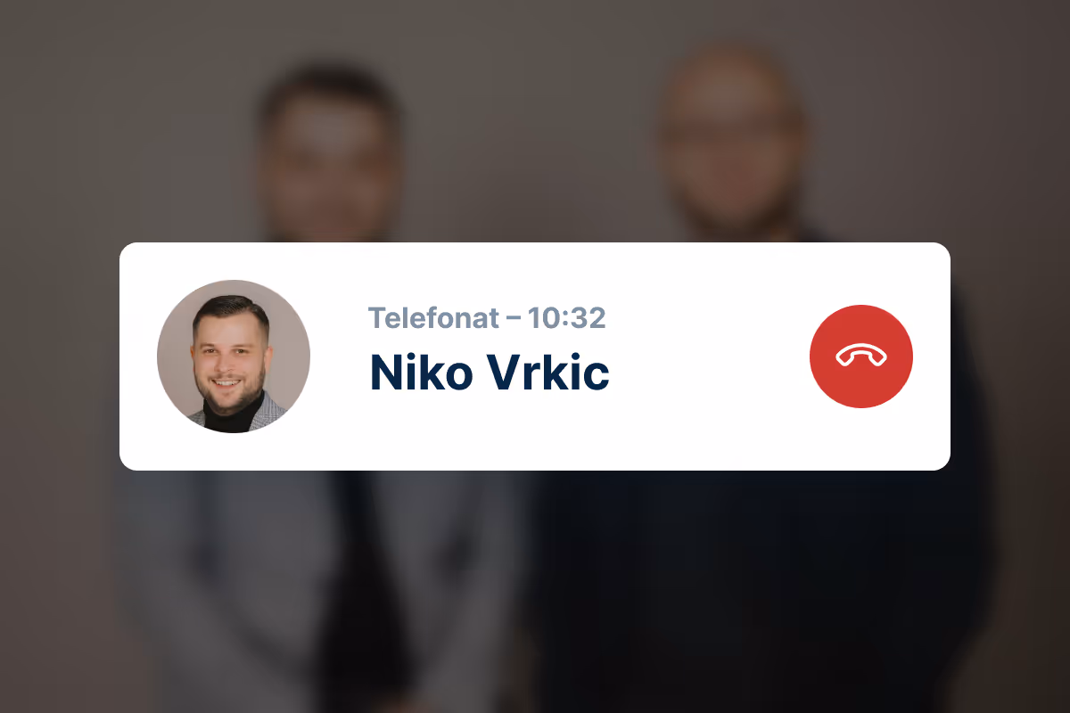 Anruf von Niko Vrkic
