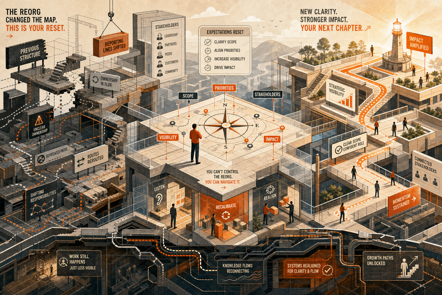 How to Redefine Your Role During a Reorg