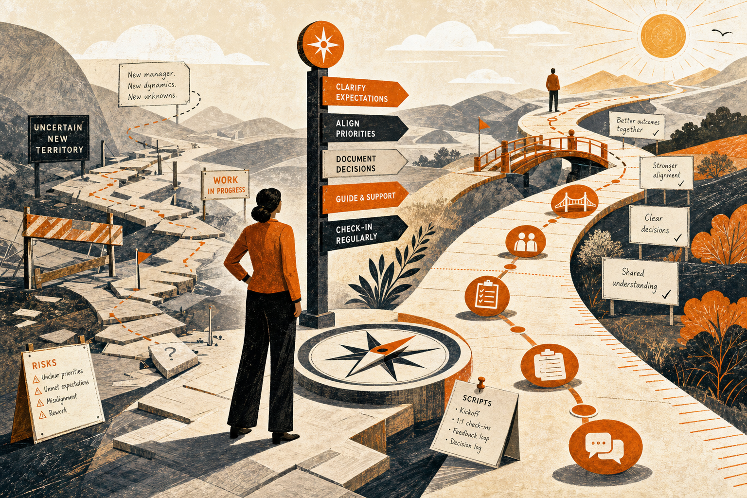 How to Work Well With a New Manager