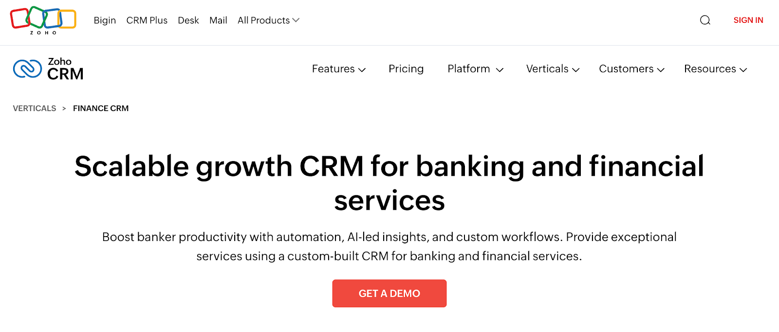 Zoho CRM