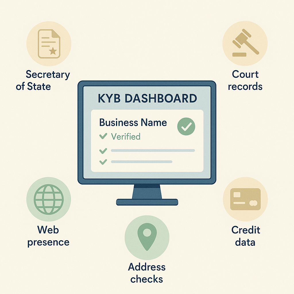 What is KYB, short for Know Your Business, verification? Find the answer, plus see how Heron can help you automate this process.