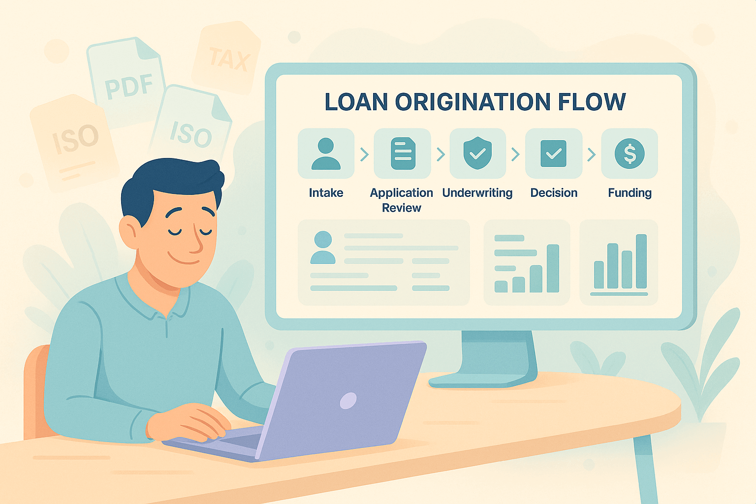 What is loan origination software? Find the answer and read all about how it works, the steps it involves, and the benefits it brings.