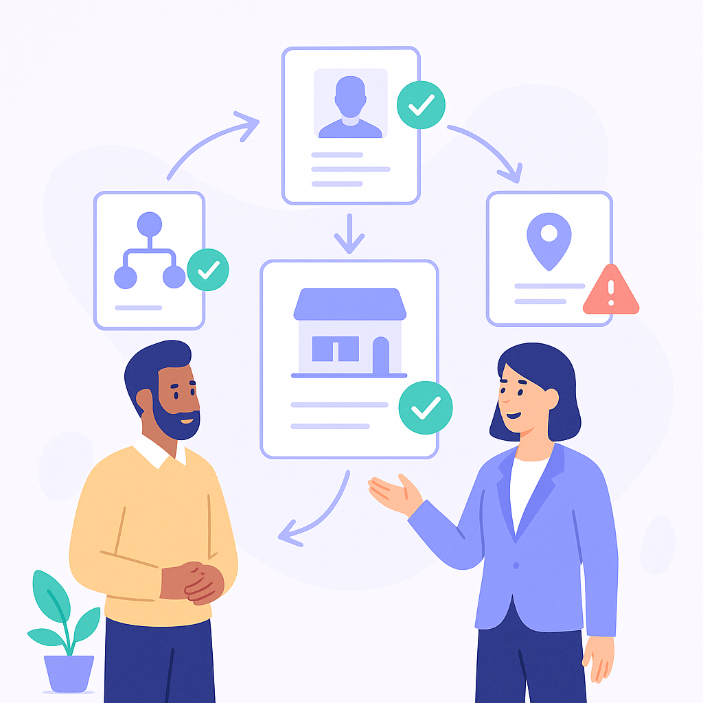 5 Best KYB Solutions for Business Verification in 2026: 1. Heron 2. CleverChain 3. Moody’s 4. ComplyAdvantage 5. Persona