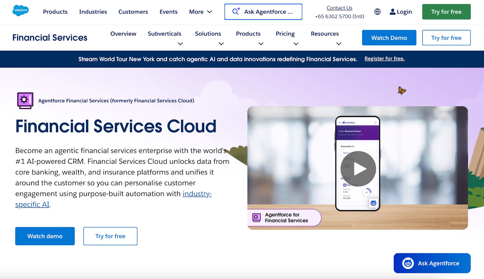 Salesforce Financial Services Cloud