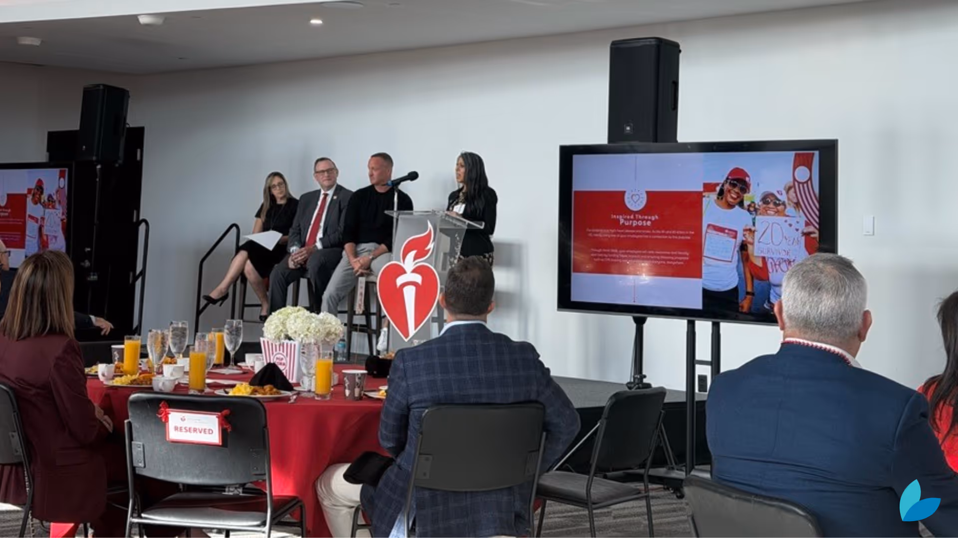 BLU Joins Heart Walk Leadership Breakfast