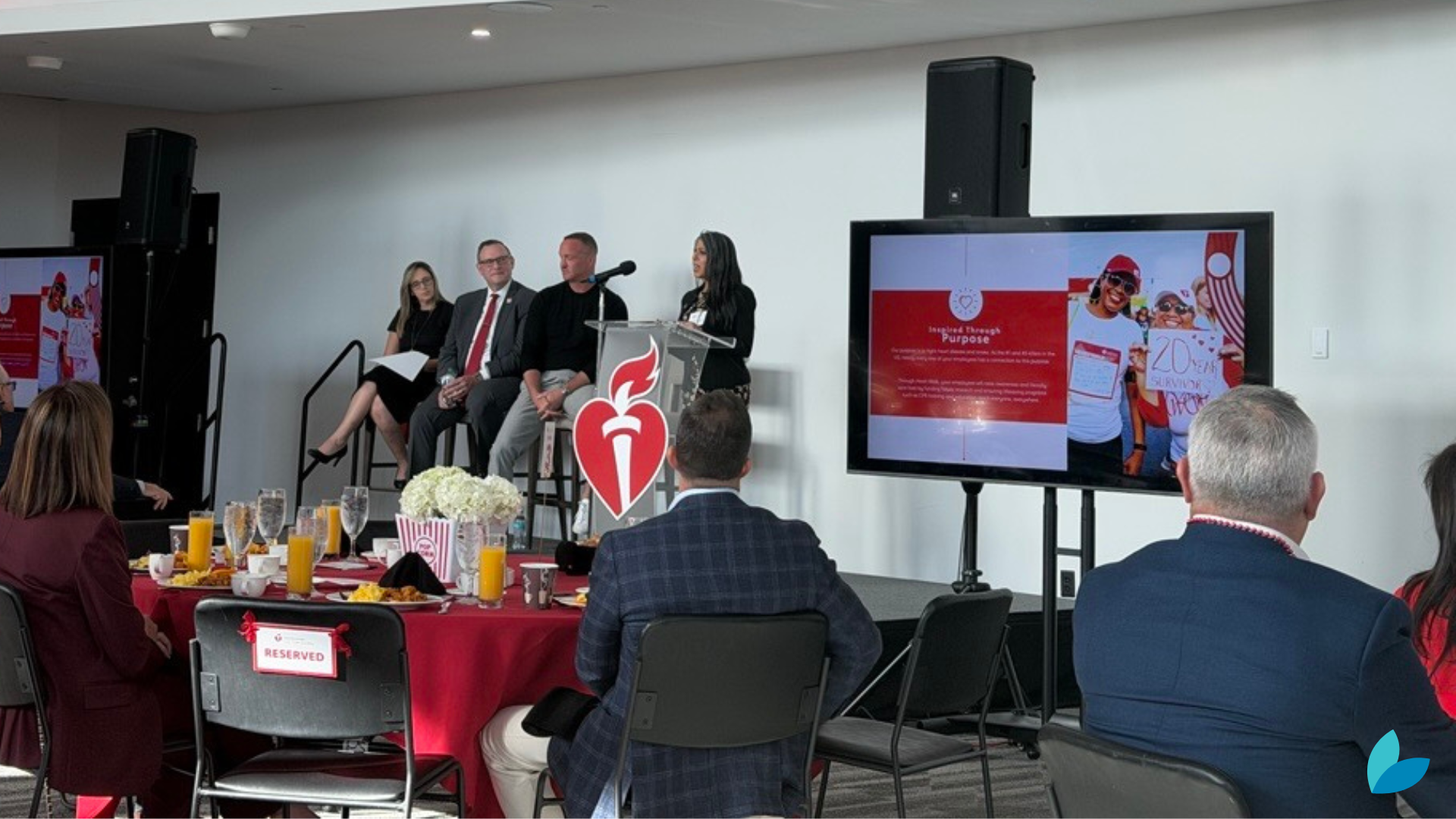 BLU joins Heart Walk Leadership Breakfast