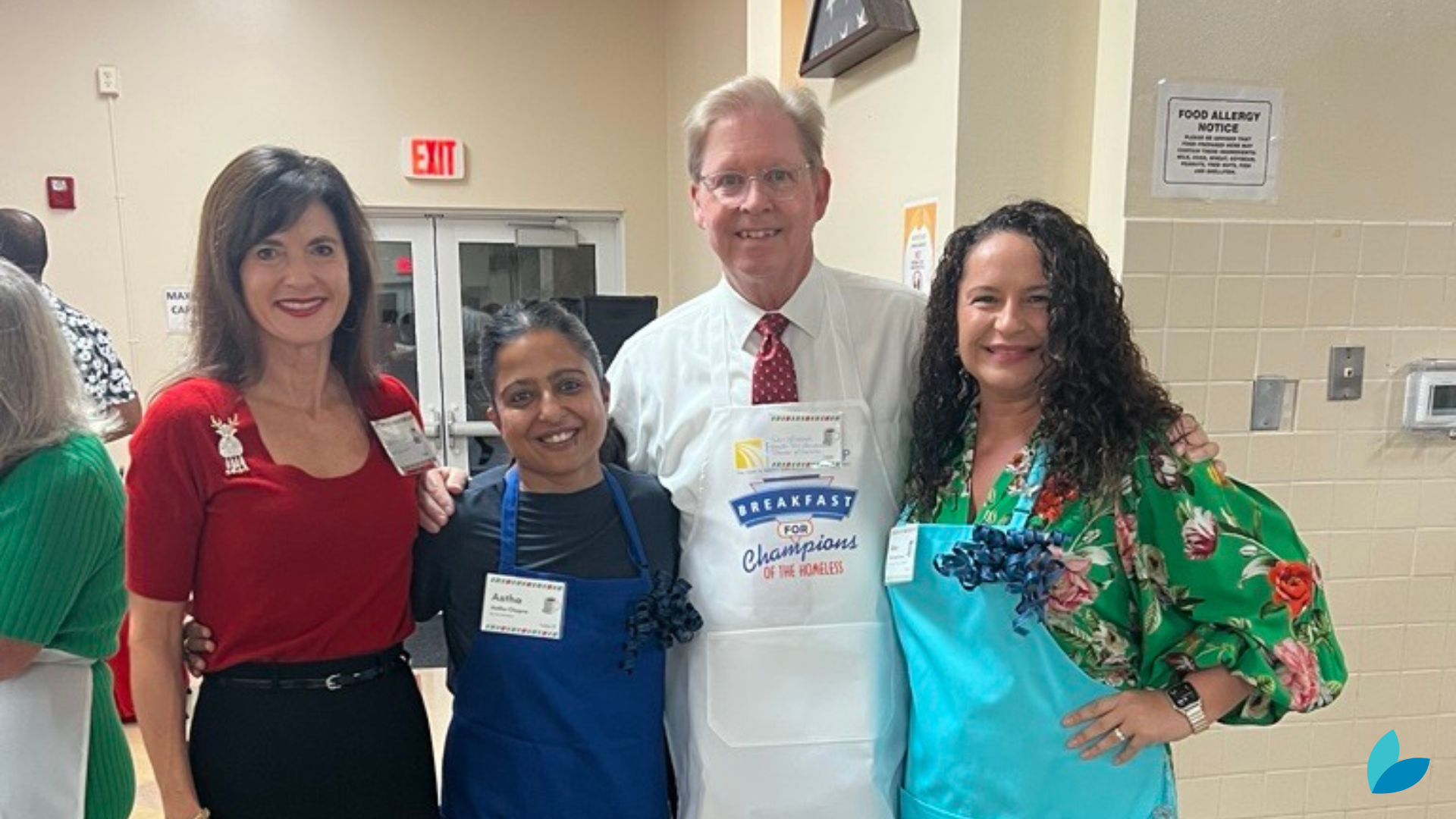 Breakfast for Champions of the Homeless