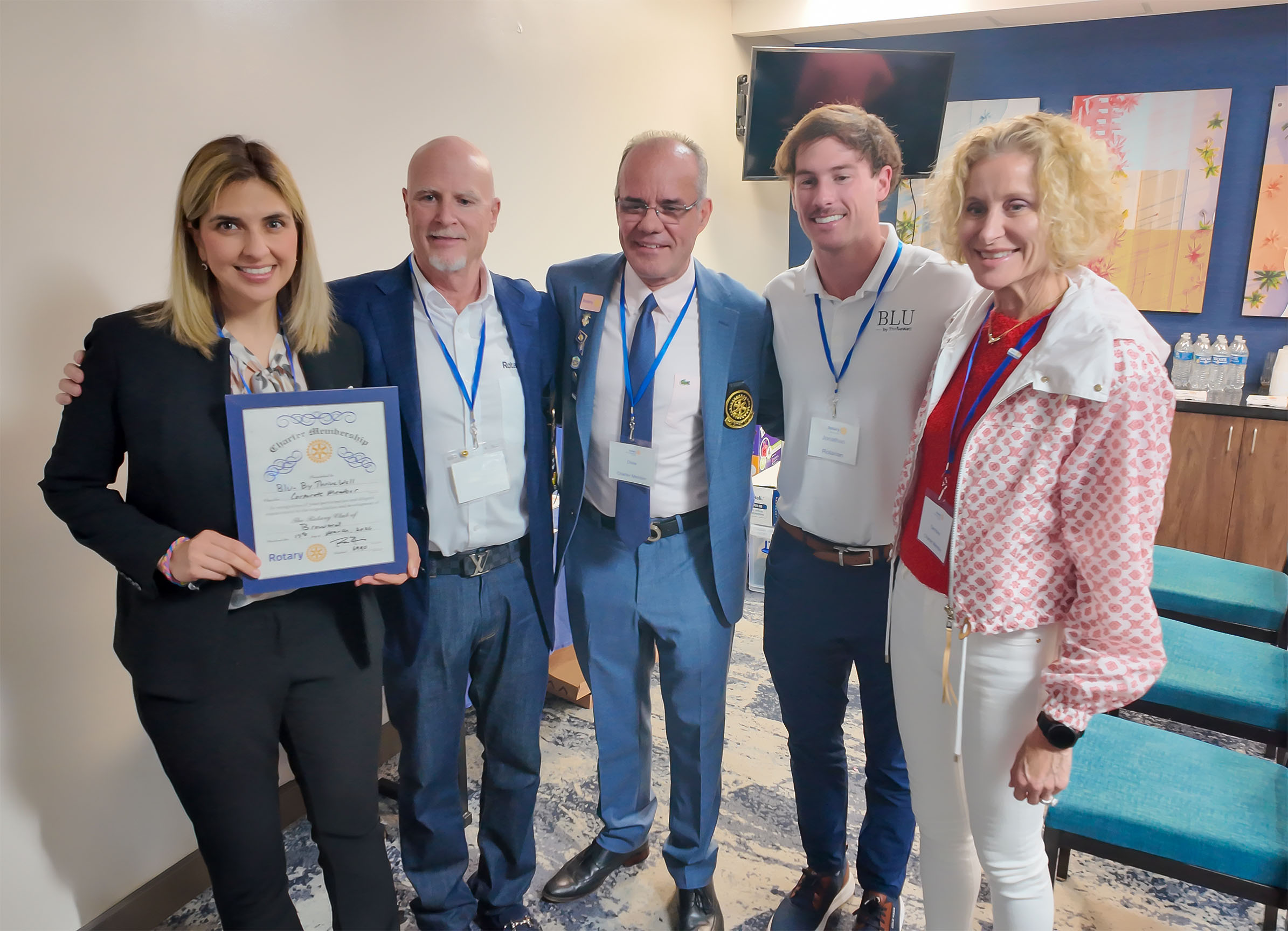 Celebrating New Leadership and Service in Rotary