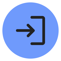 A picture of a megaphone inside a pink circle.