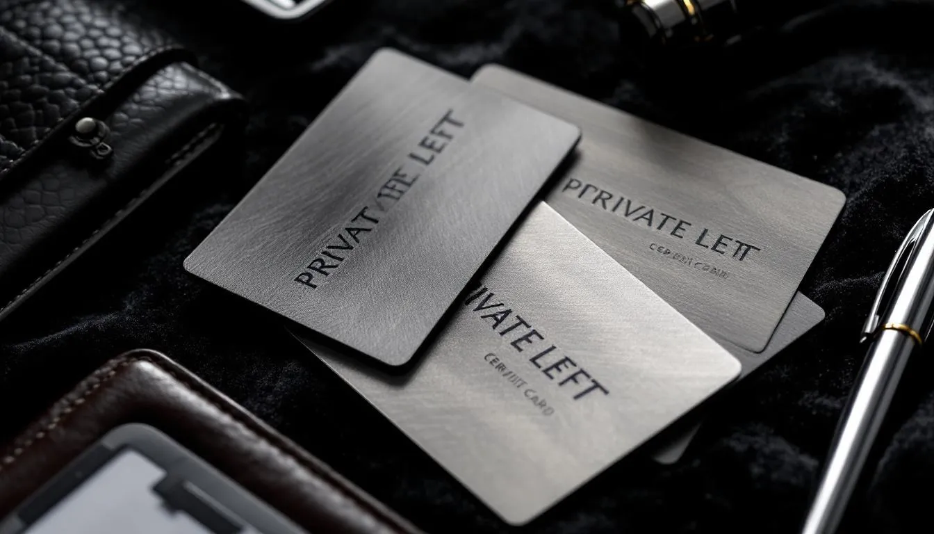 The image showcases various private jet cards, highlighting options for private aviation enthusiasts looking for the best jet card programs. It emphasizes features like guaranteed availability, hourly rates, and the benefits of fractional ownership, catering to travelers seeking efficient and luxurious flight solutions.