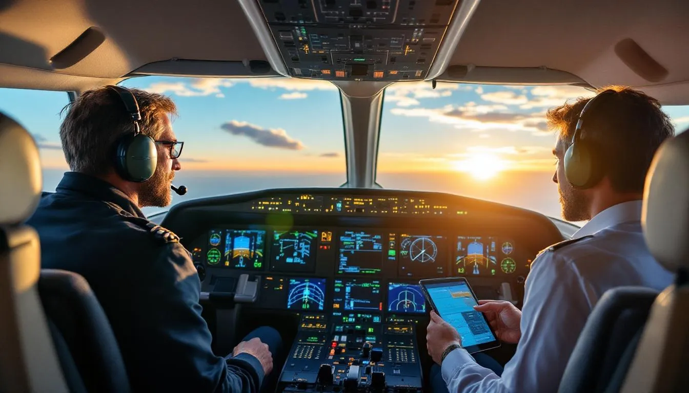 The image depicts a luxurious private jet parked in a spacious hangar, highlighting the elegance of private aviation. It emphasizes the significant investment and ongoing costs associated with private jet ownership, including maintenance plans and crew salaries, while showcasing the comfort and convenience of owning a private jet for business or personal travel.