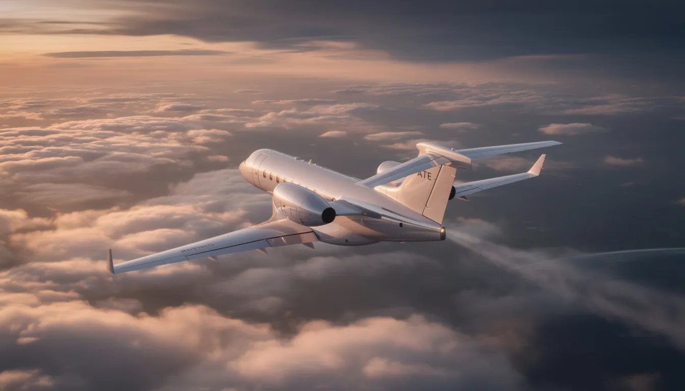 The image depicts a sleek private jet on the tarmac, ready for takeoff, highlighting the luxury and convenience of private aviation. This aircraft represents notable jet card providers like Marquis Jet, offering guaranteed access and flexible flight options for discerning travelers.