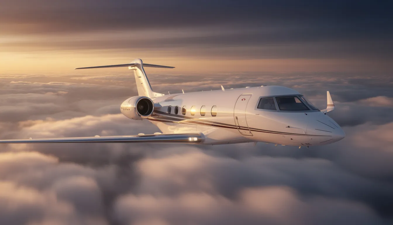 The image features a sleek private jet parked on a tarmac, symbolizing luxury and convenience in private aviation. This aircraft represents the high-quality service and guaranteed access offered by programs like the Marquis Jet Card, catering to the travel needs of executives and leisure travelers alike.