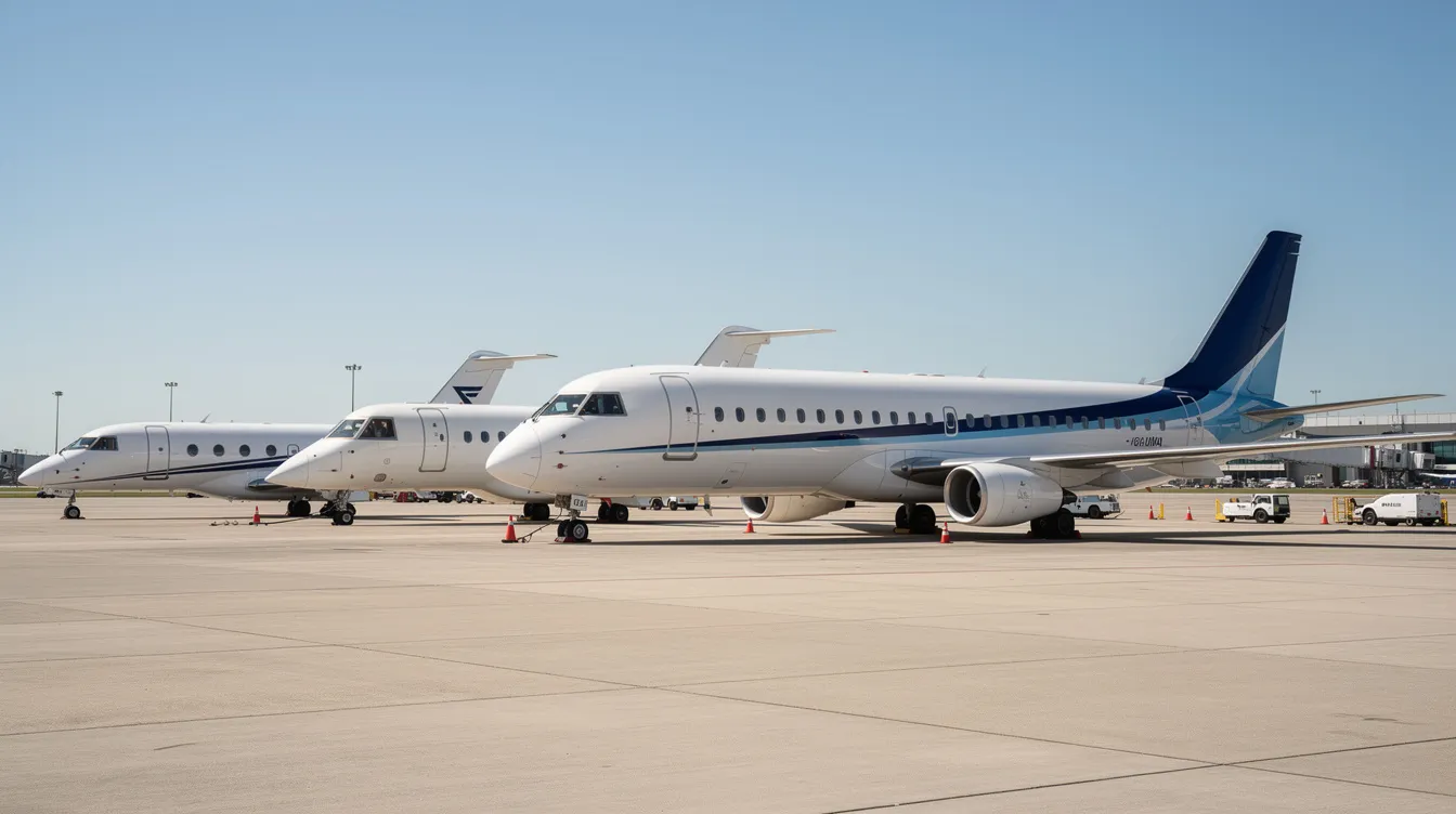 Types of Jet Airplanes: From Commercial Airliners to Private Heavy Jets