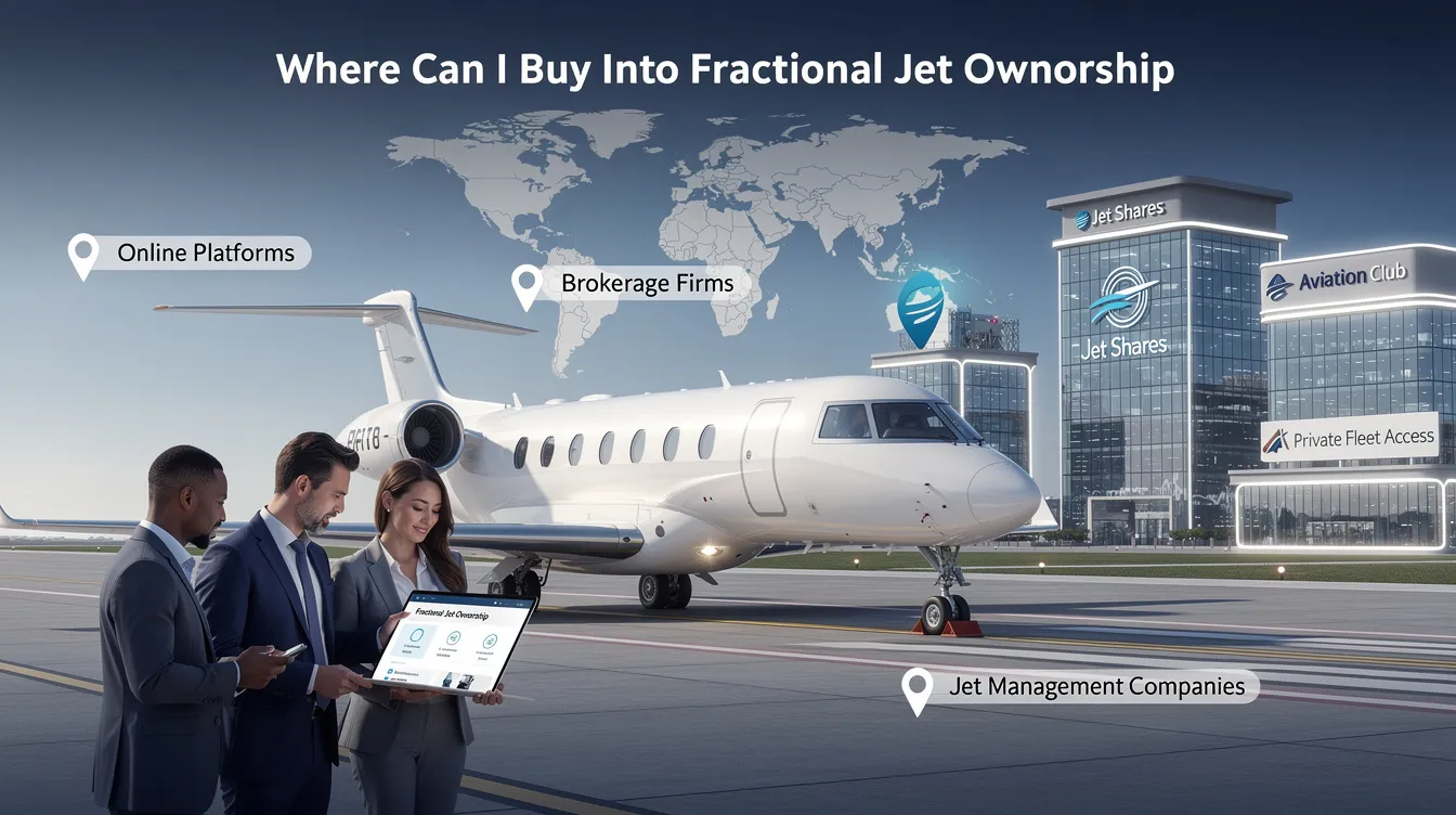 Where Can I Buy Into Fractional Jet Ownership? Provider Types, What They Sell, and a Vetting Checklist