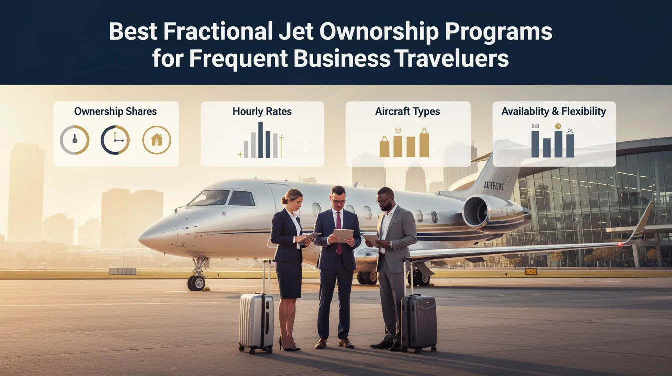 Best Fractional Jet Ownership Programs for Frequent Business Travelers (A Fit-Based Evaluation Matrix, No Rankings)