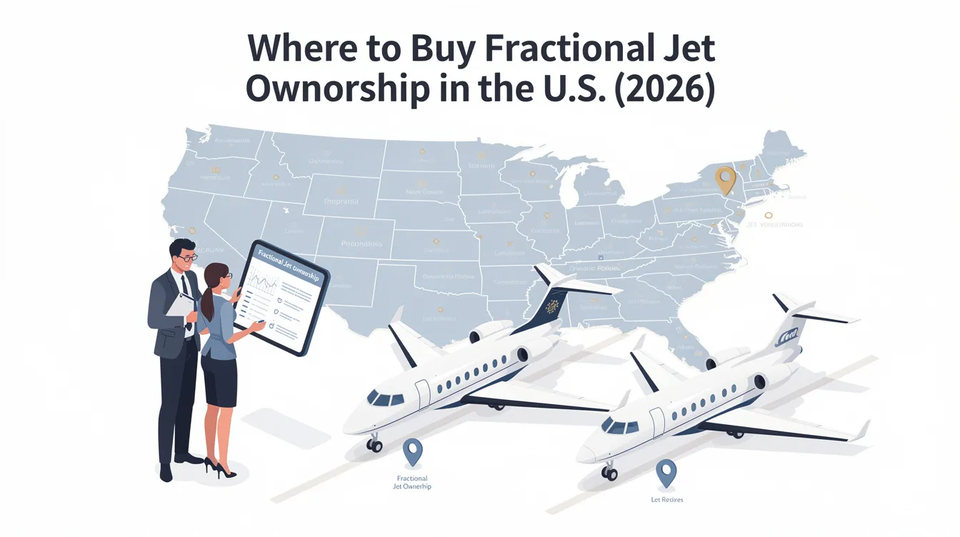 Where to Buy Fractional Jet Ownership in the U.S. (2026)