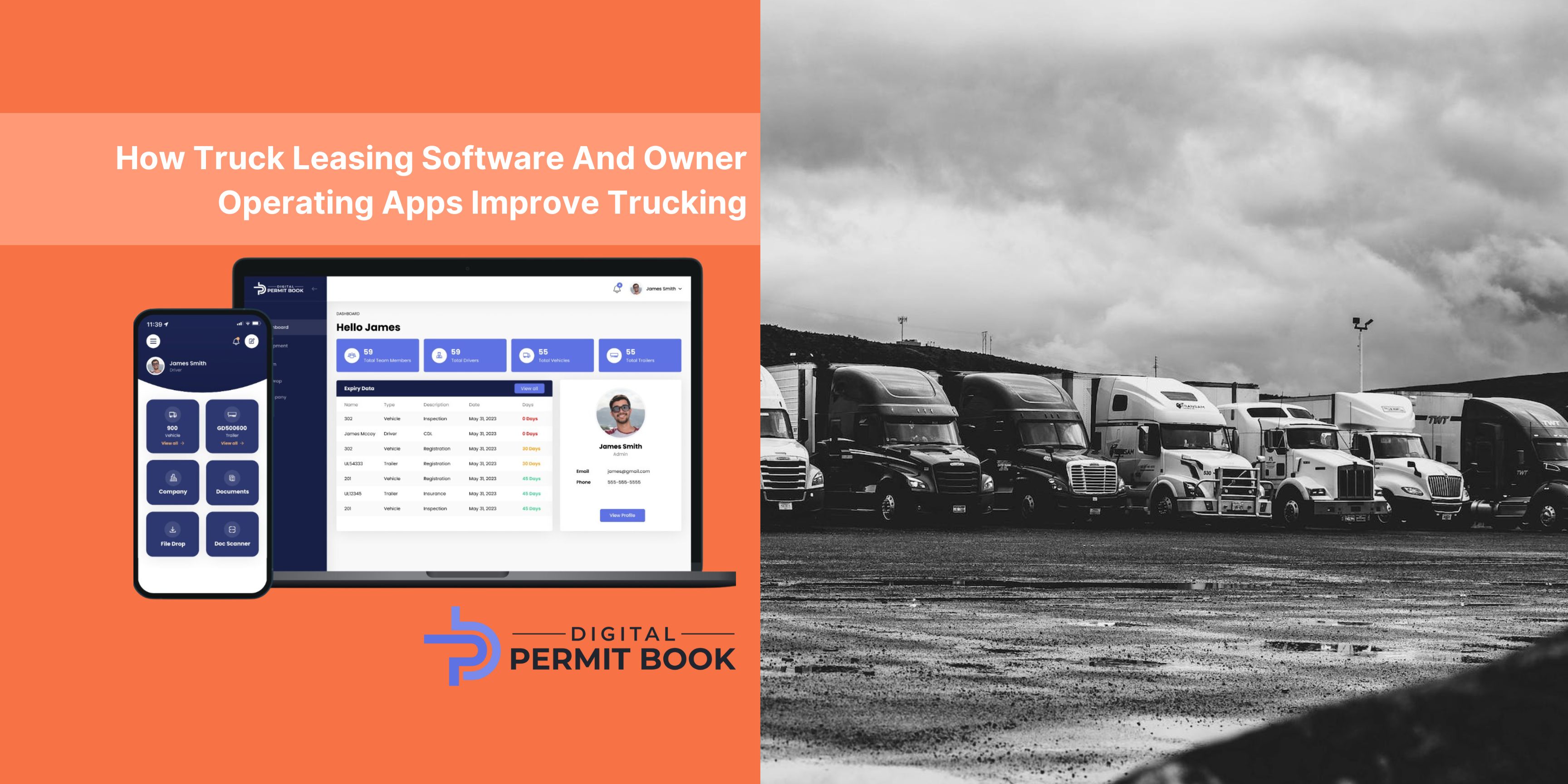 How Truck Leasing Software And Owner Operating Apps Improve Trucking