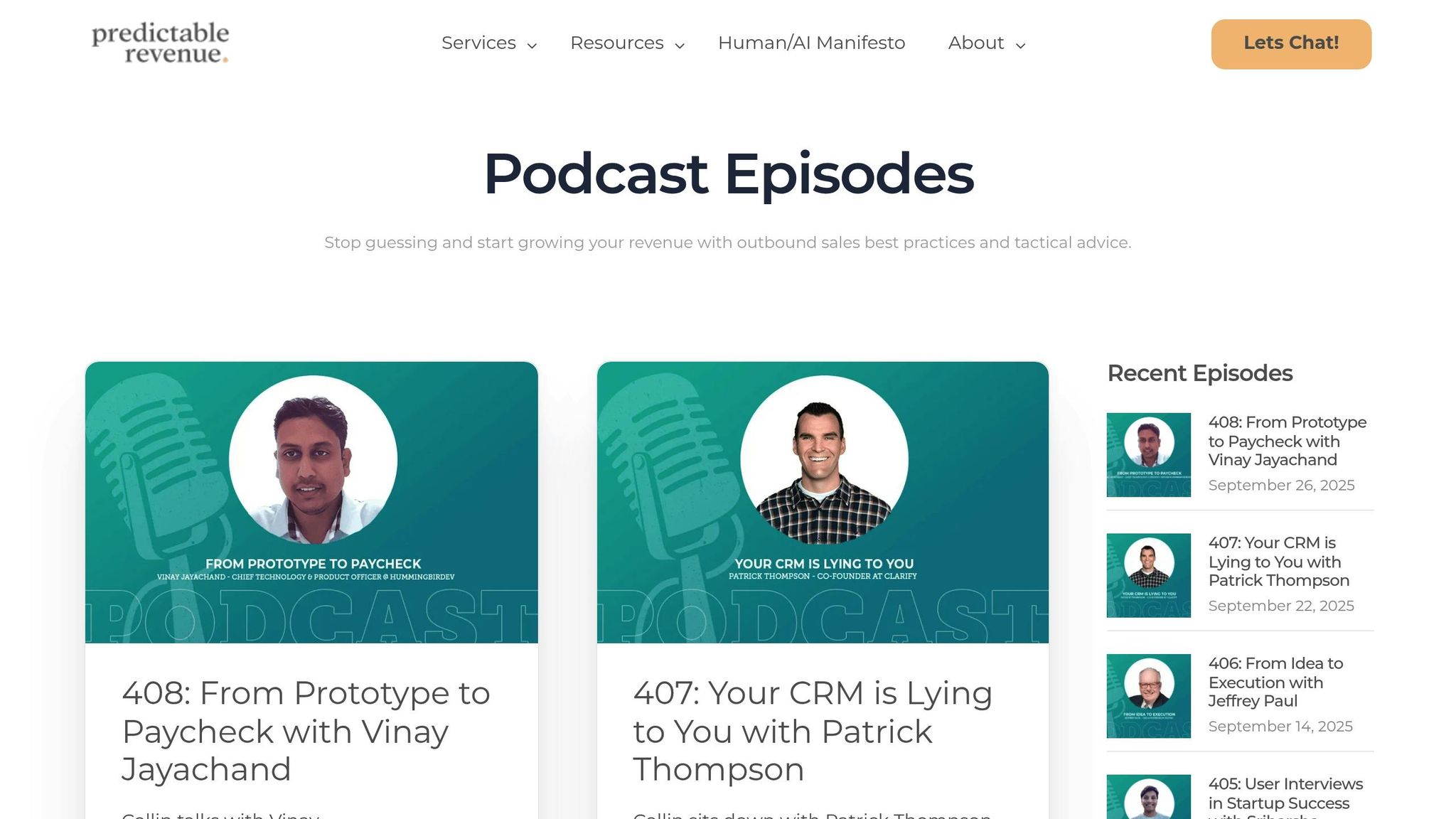 Predictable Revenue Podcast