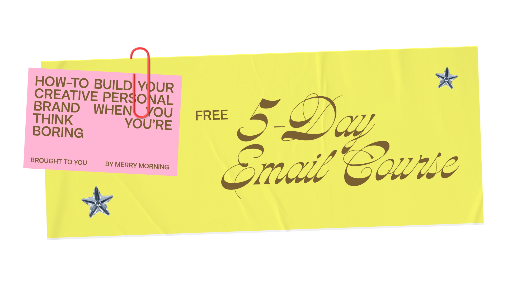 A computer screen showing the first second of the workshop, with text 'Aligning Your Brand with Who You've Become'