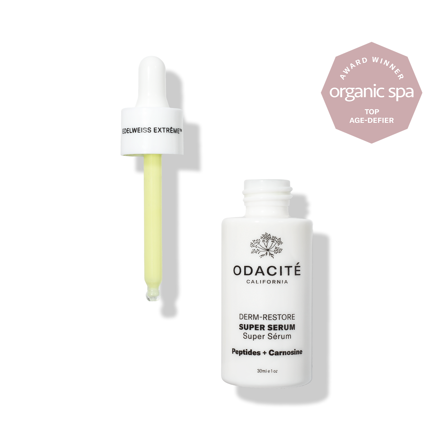 Derm-Restore Super Serum • Edelweiss Extrême® • Peptides + Carnosine 5