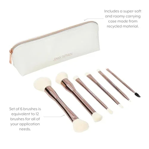 Sustainable Luxury Dual-Ended Makeup Brush Set 9
