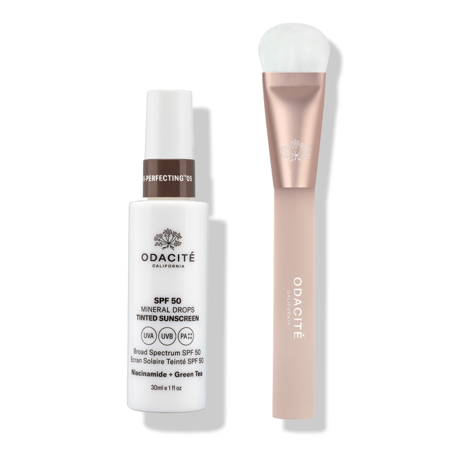 SPF Tinted Mineral Drops & Brush Duo 5