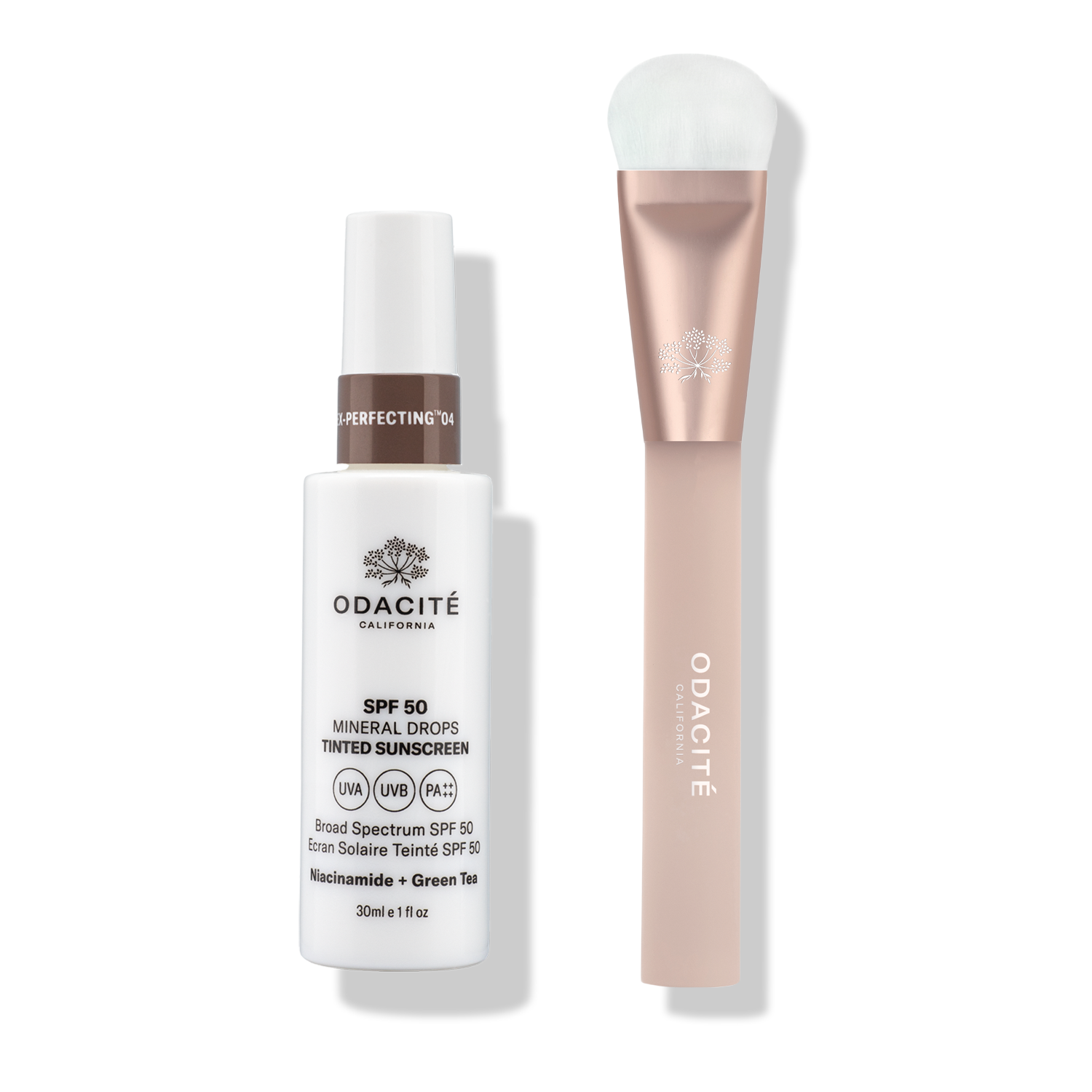 SPF Tinted Mineral Drops & Brush Duo 4