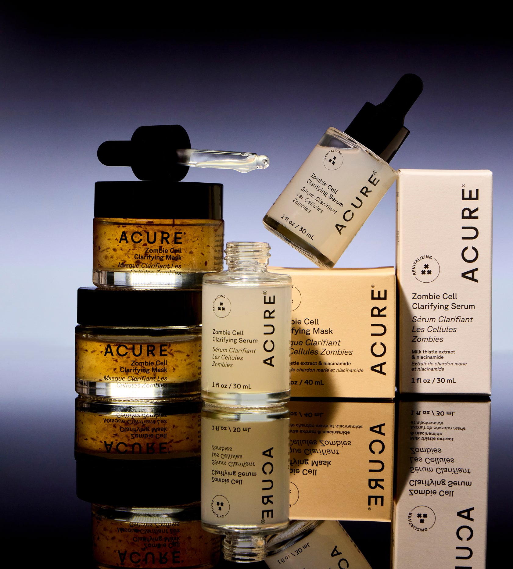 The "New Skin" Gift Set: Zombie Cell Clarifying System 8