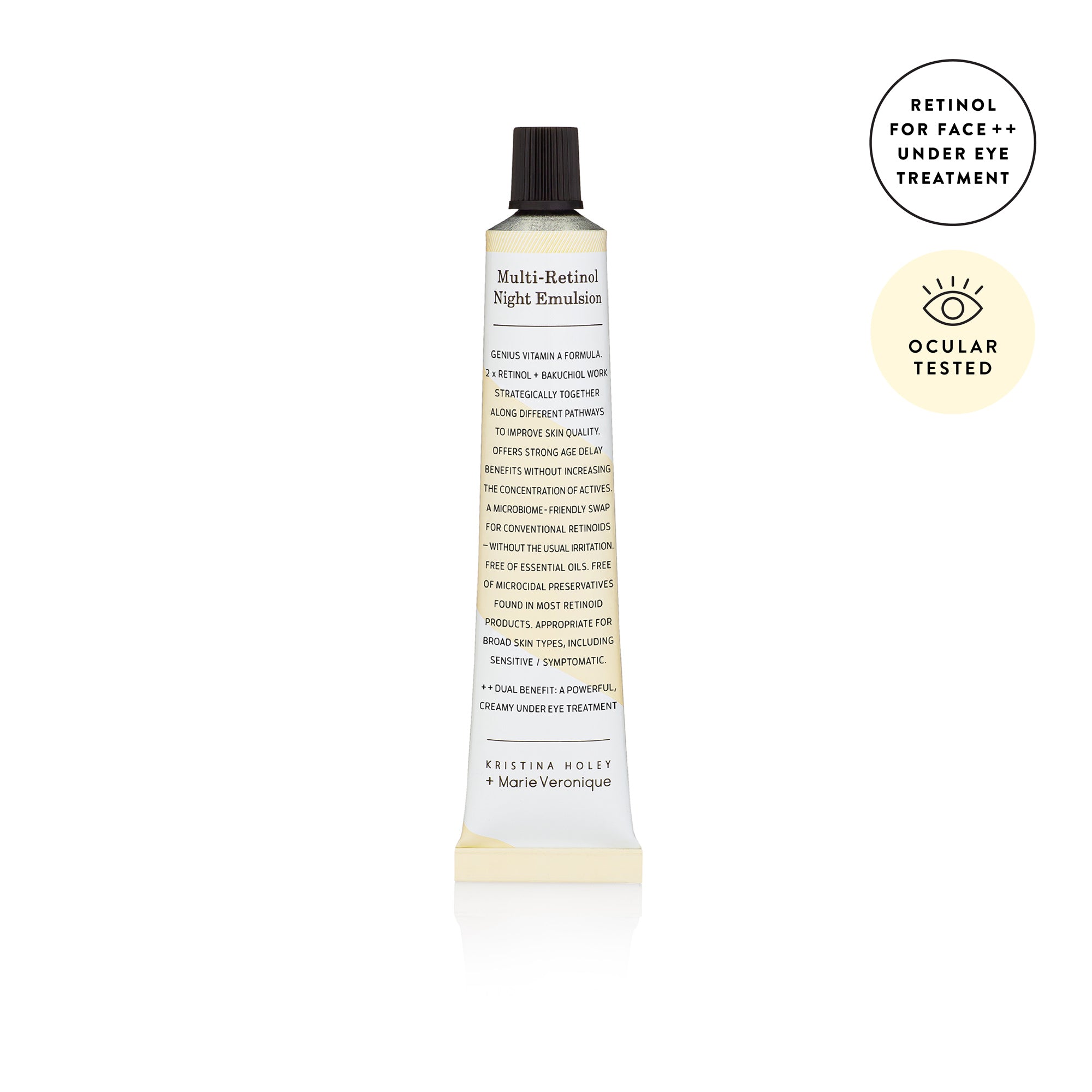 Limited Edition Artisan Series | Multi-Retinol Night Emulsion + Hand-Carved Walnut Vessel by Ido Yos 2