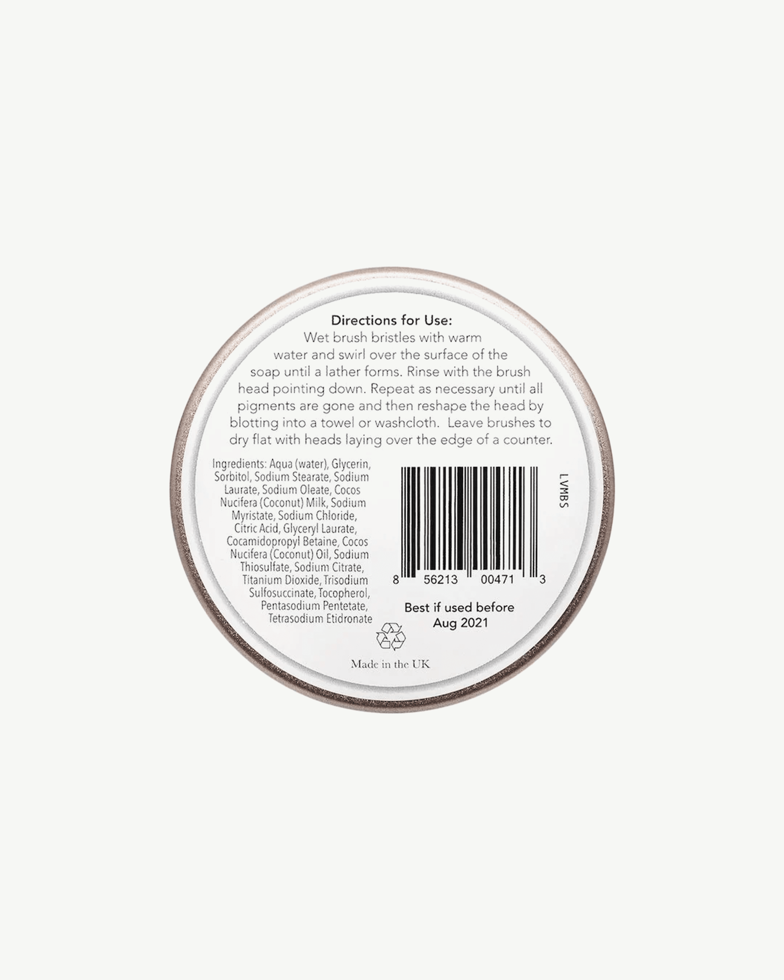 Luxury Vegan Brush Soap 2