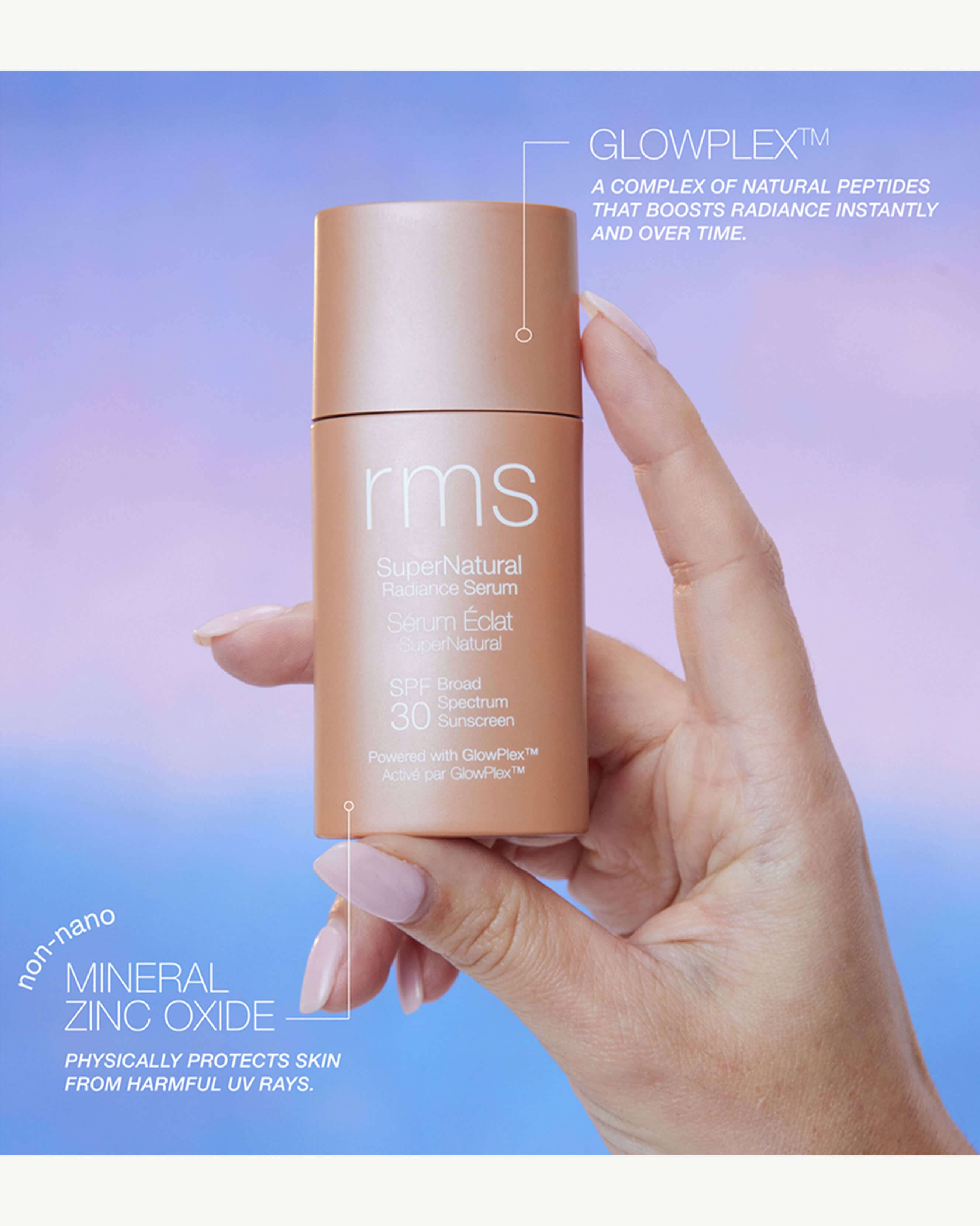 Supernatural Radiance Serum Broad Spectrum SPF 30 Sunscreen 9