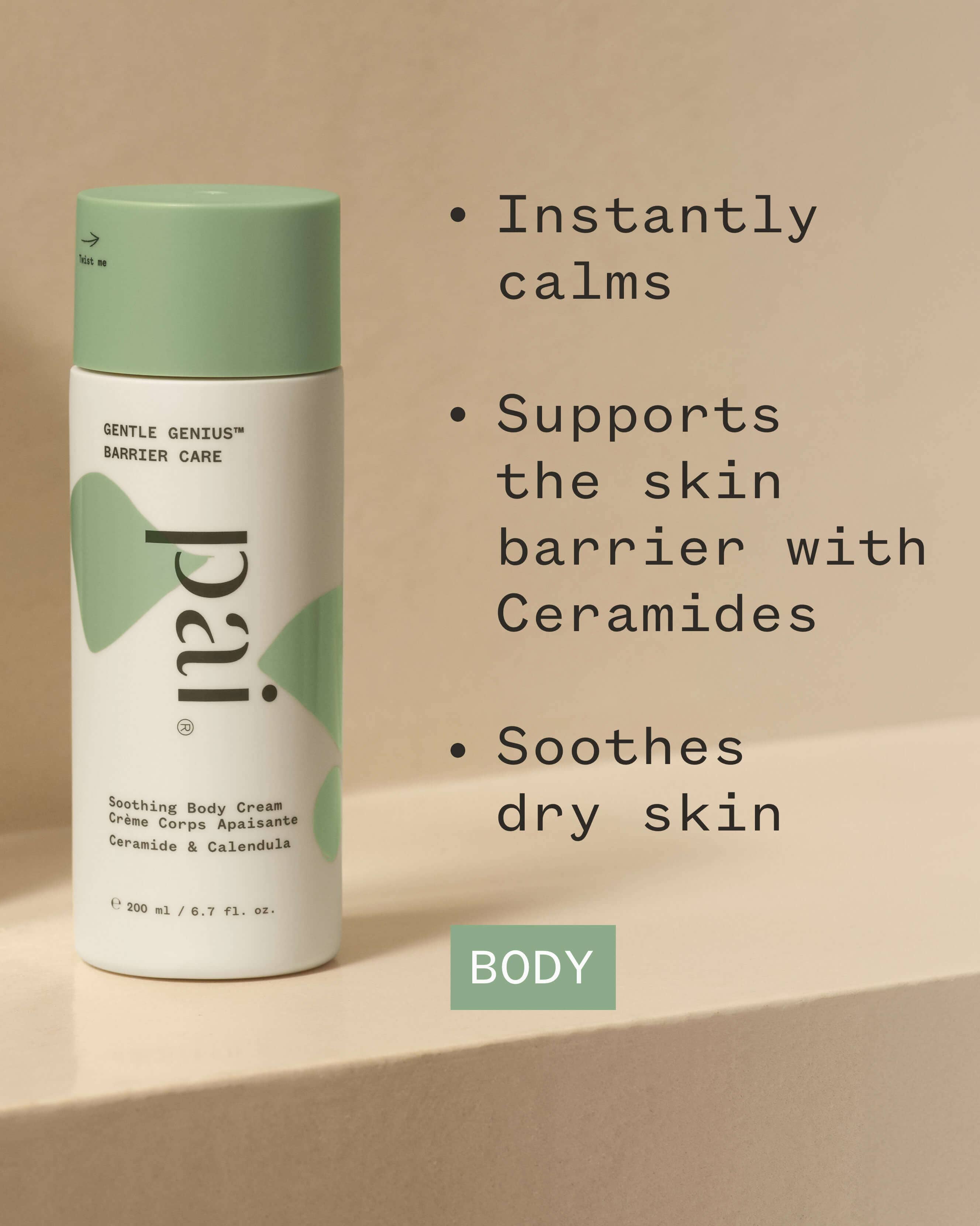 Gentle Genius™ Barrier Care Soothing Body Cream 6