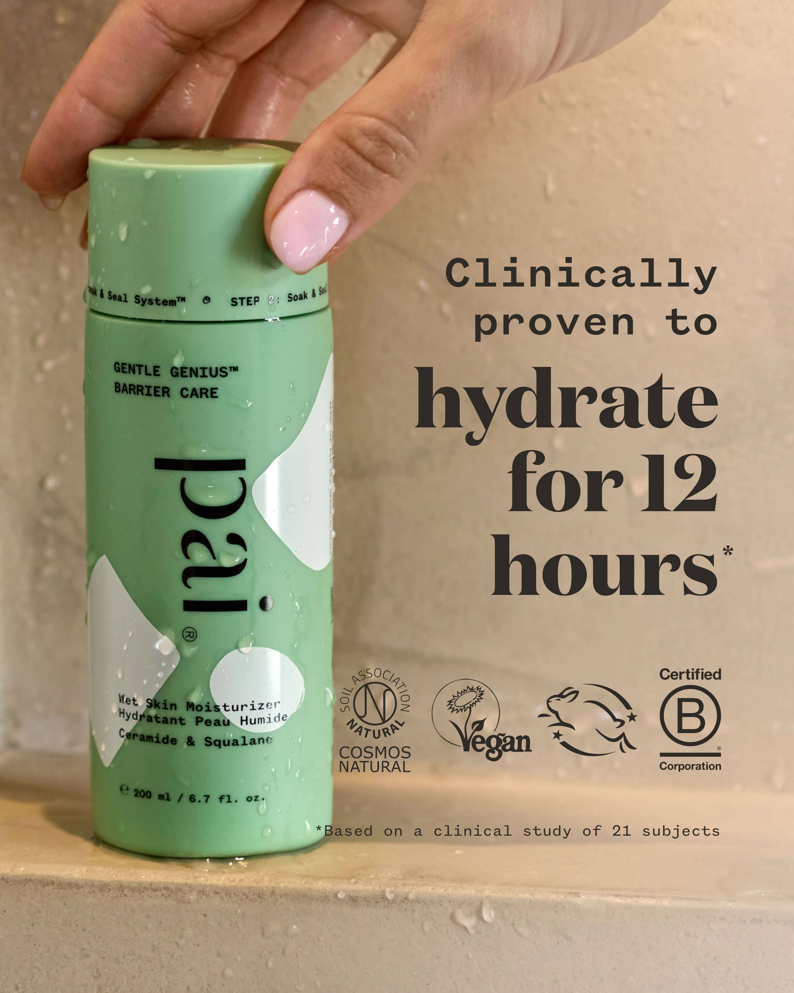 Gentle Genius™ Barrier Care Wet Skin Moisturizer 4