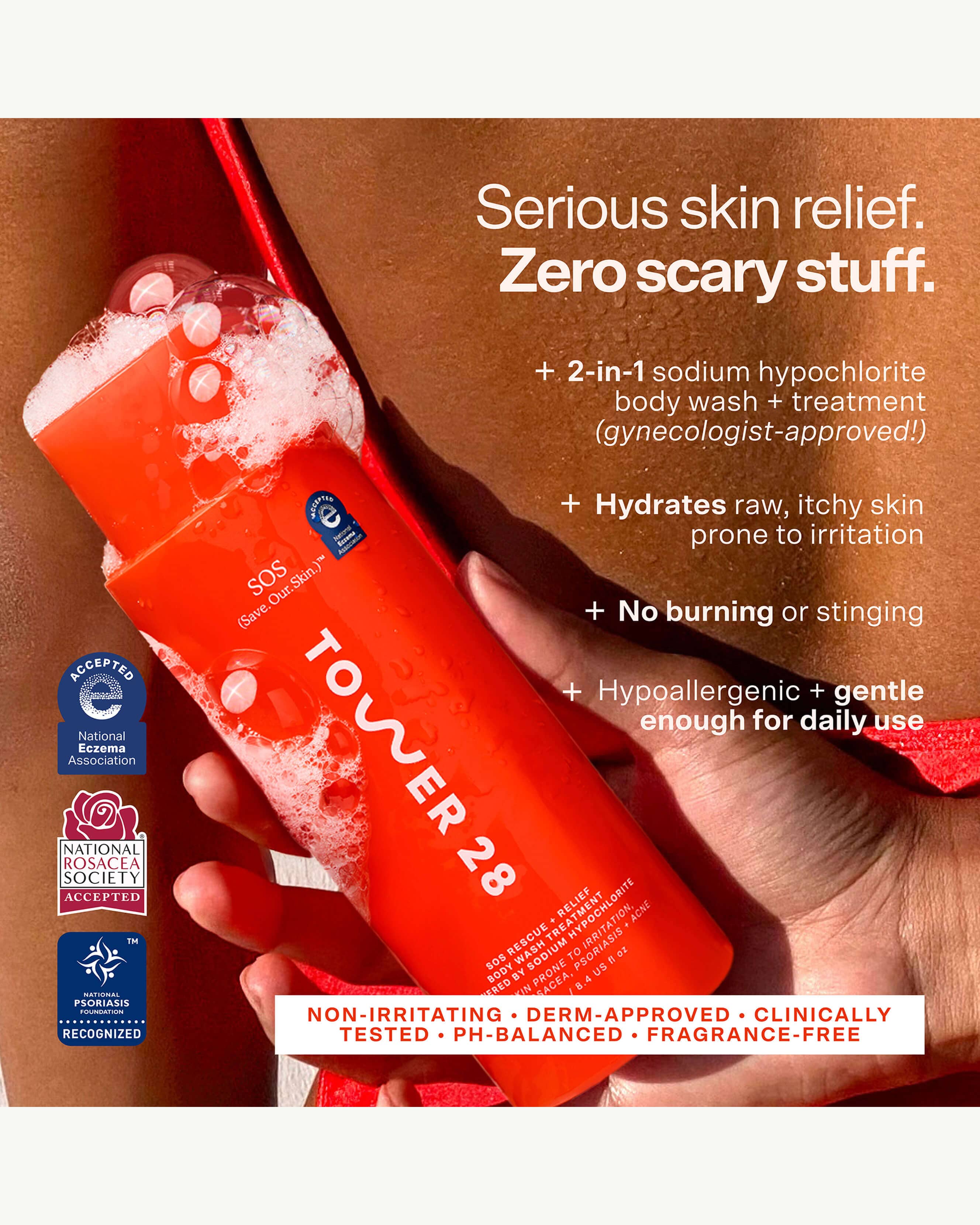 SOS Rescue + Relief Body Wash Treatment 2